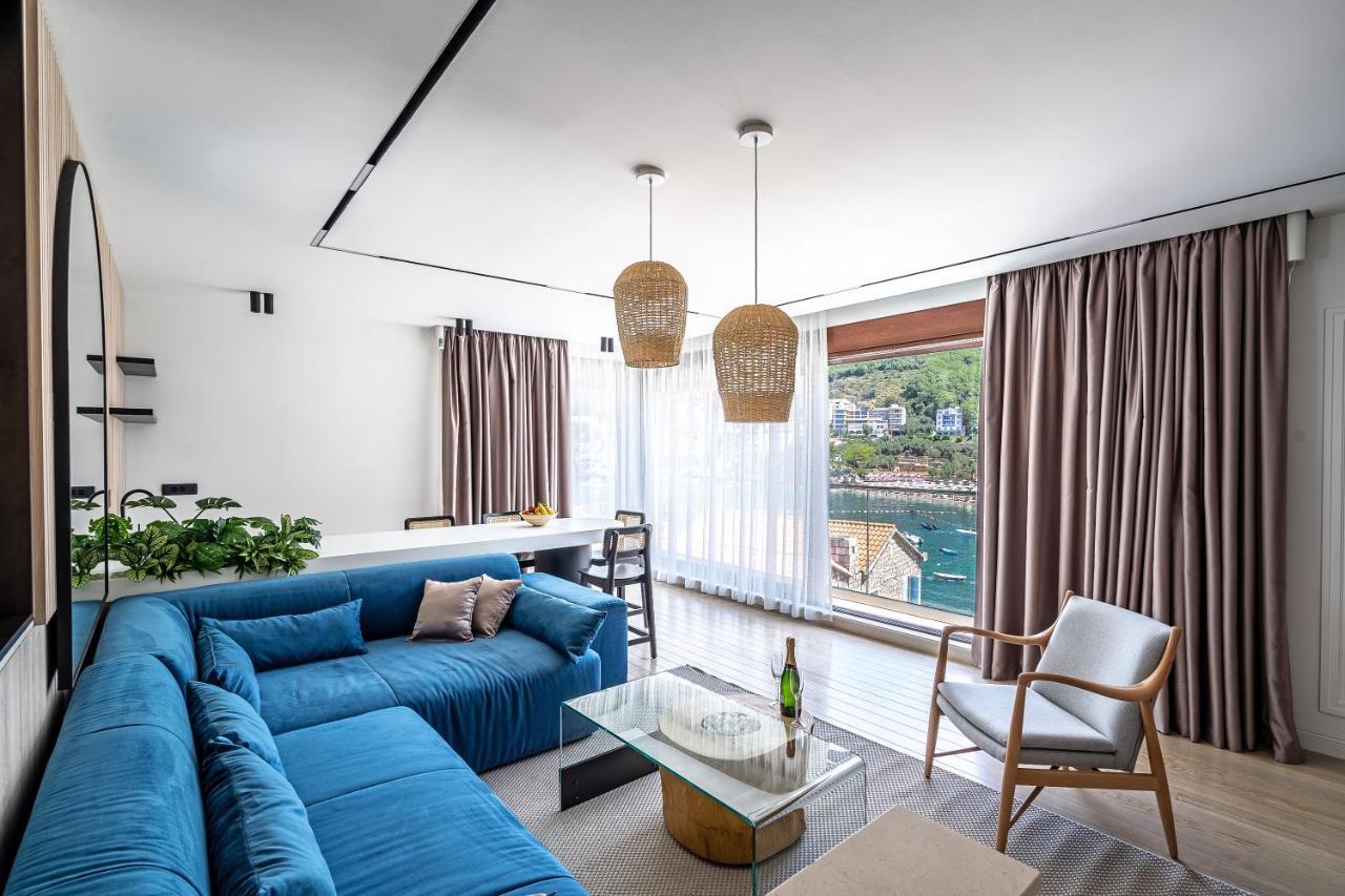 Blanche Cliff Apartments Sveti Stefan Extérieur photo