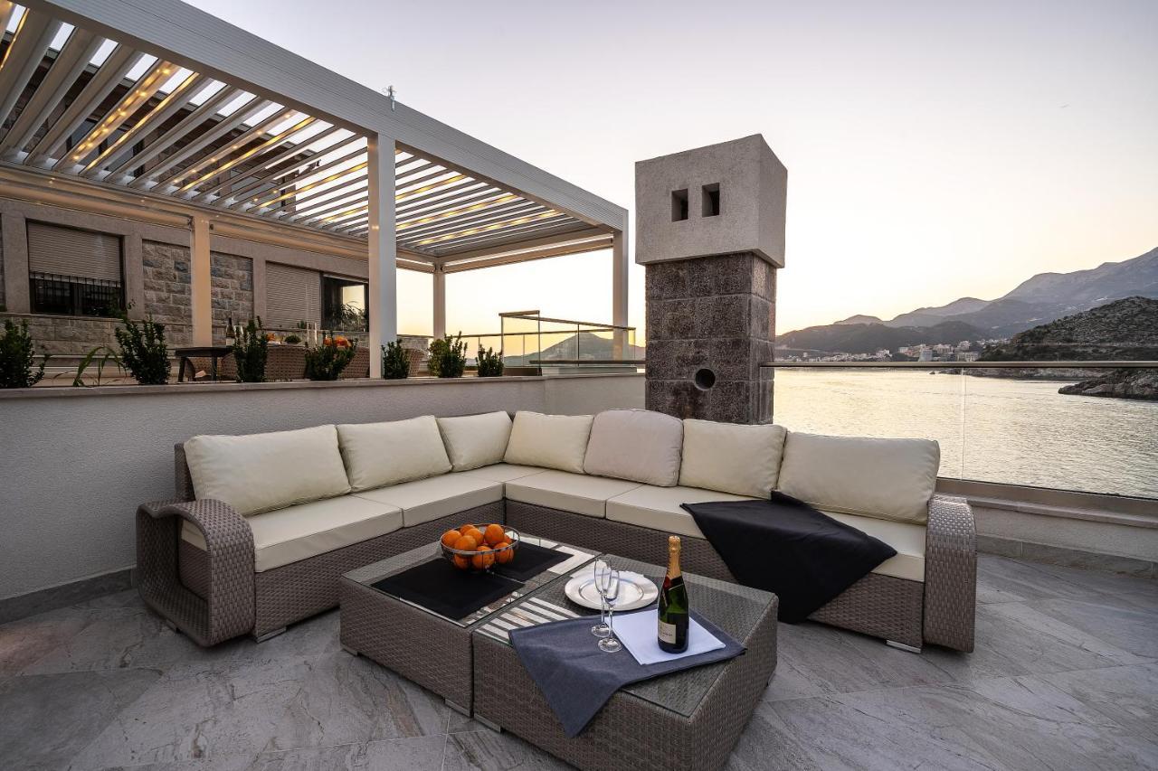 Blanche Cliff Apartments Sveti Stefan Extérieur photo