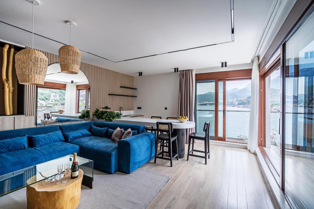 Blanche Cliff Apartments Sveti Stefan Extérieur photo