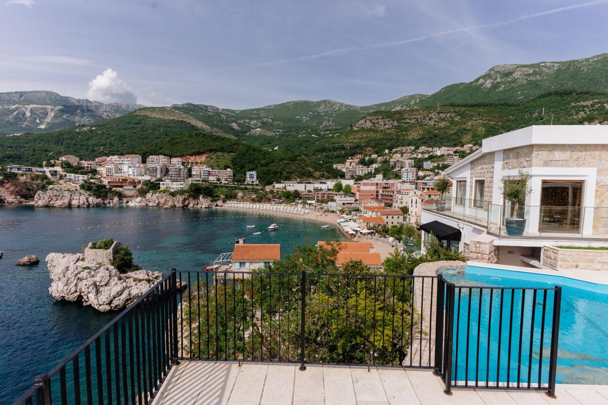 Blanche Cliff Apartments Sveti Stefan Extérieur photo