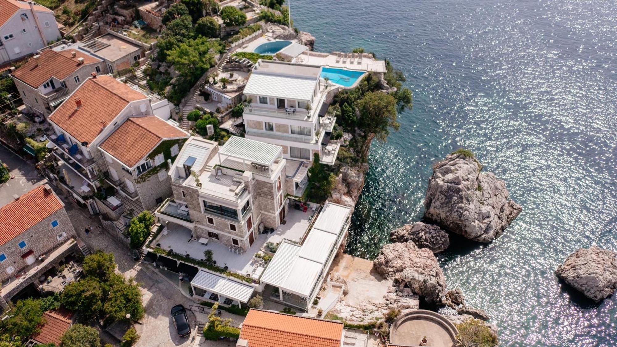 Blanche Cliff Apartments Sveti Stefan Extérieur photo