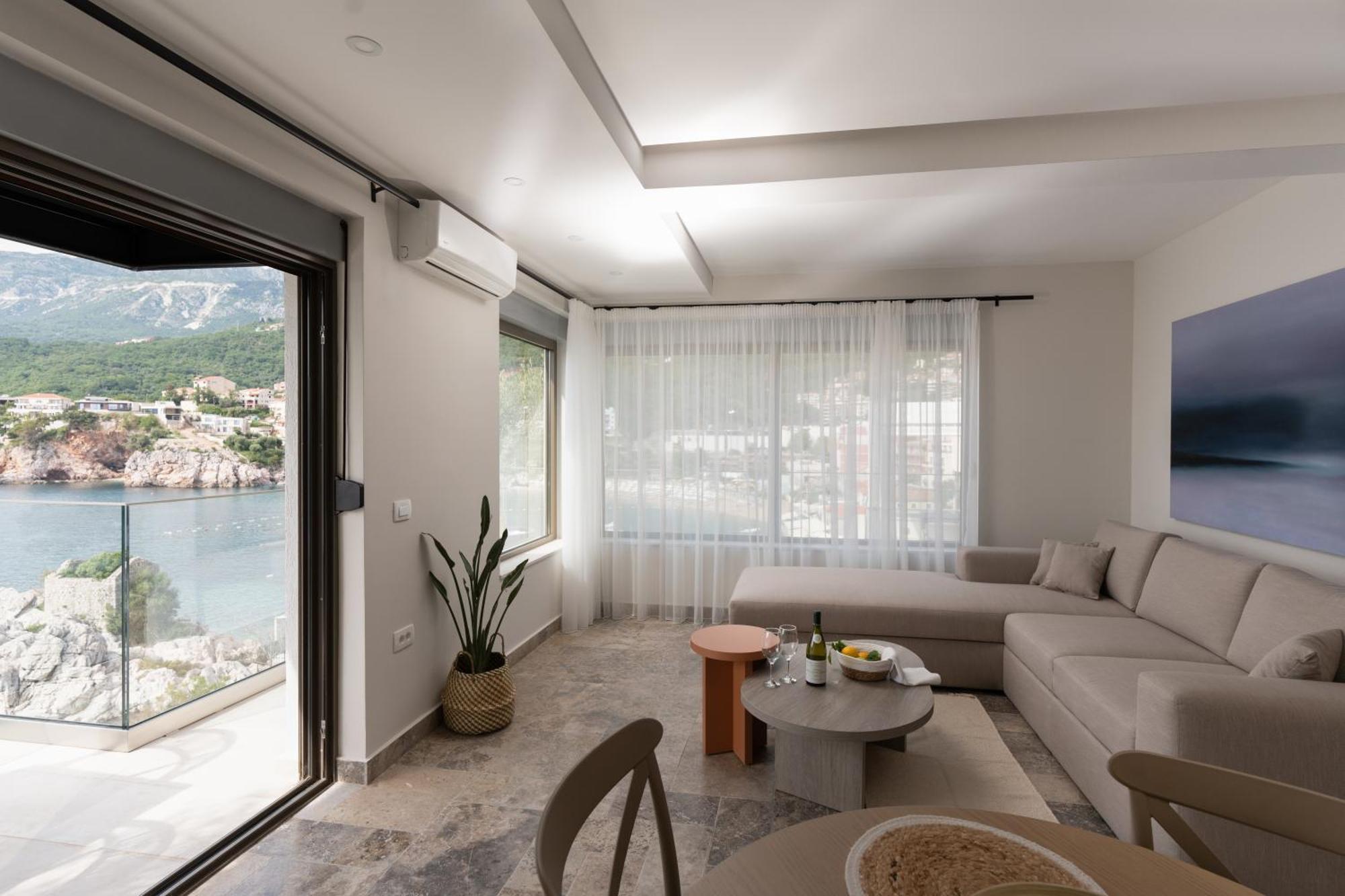 Blanche Cliff Apartments Sveti Stefan Extérieur photo