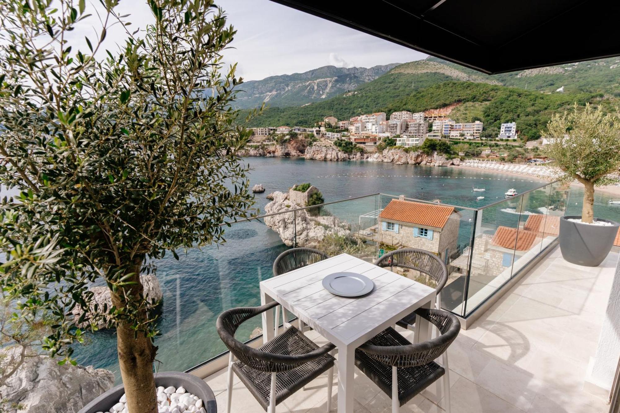Blanche Cliff Apartments Sveti Stefan Extérieur photo