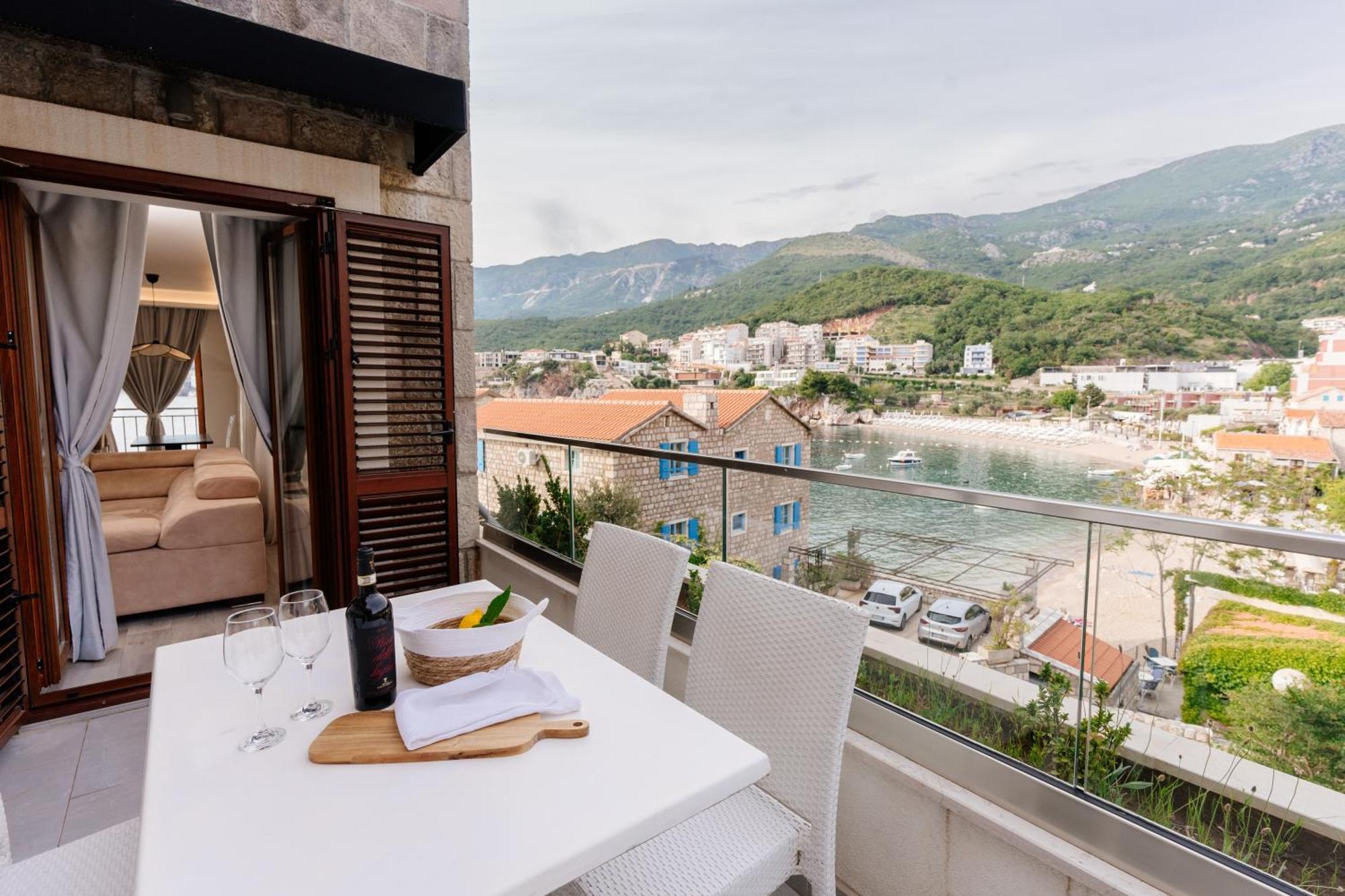 Blanche Cliff Apartments Sveti Stefan Extérieur photo