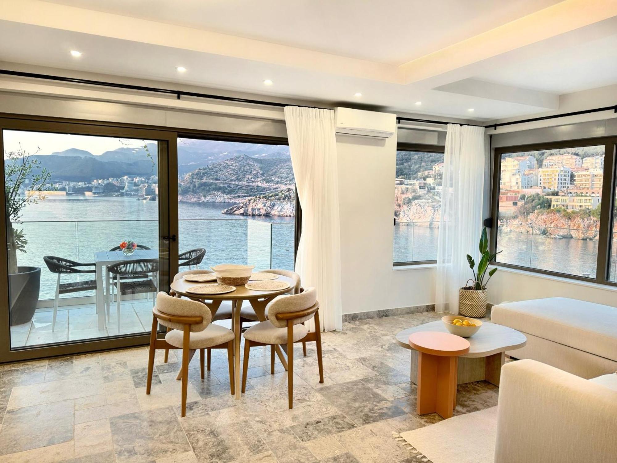 Blanche Cliff Apartments Sveti Stefan Extérieur photo