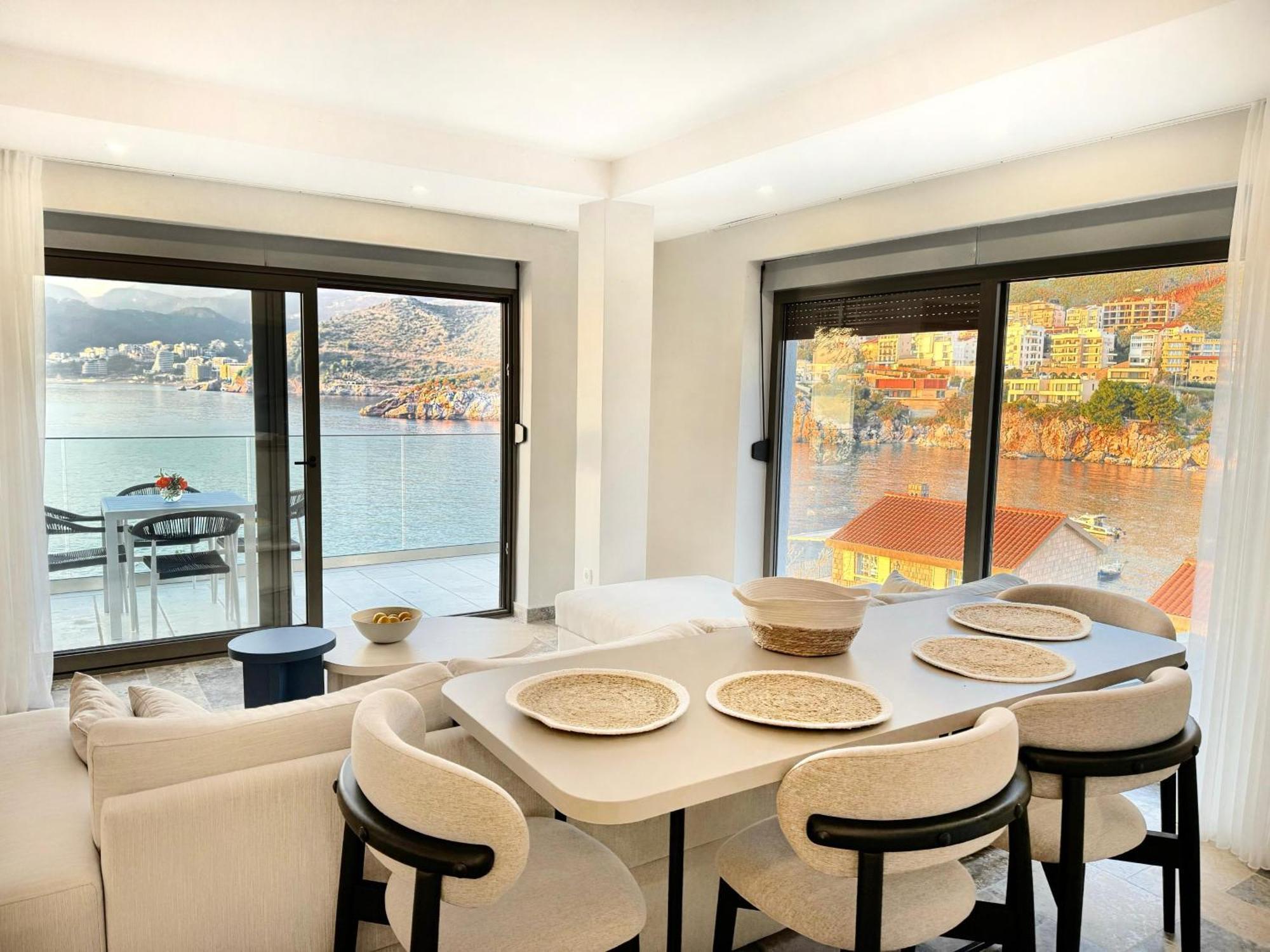 Blanche Cliff Apartments Sveti Stefan Extérieur photo